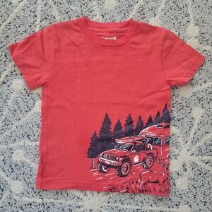 Carhartt Red Jeep Shortsleeve Tee